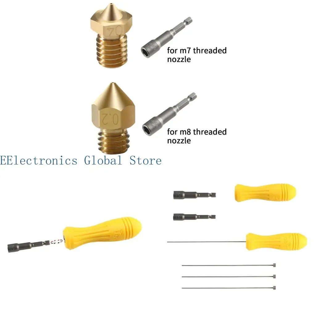 

462B -принтер набор для очистки насадки Printer Cleaner Nevanless Steel
