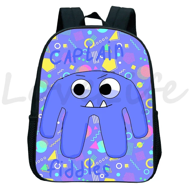 Garten Of Banban Sac à dos pour enfants, sacs d'école de dessin animé amusant, sac à dos pour enfants, sacs à dos de maternelle, sac cadeau pour garçons et filles