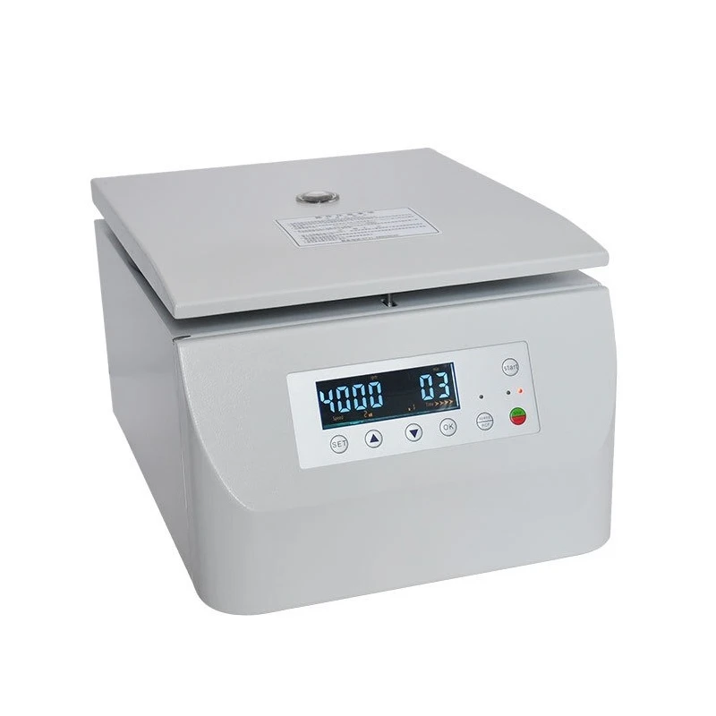 Low Speed Desktop Automatic Balancing Centrifuge for 4K Serum Pharmaceutical Laboratory