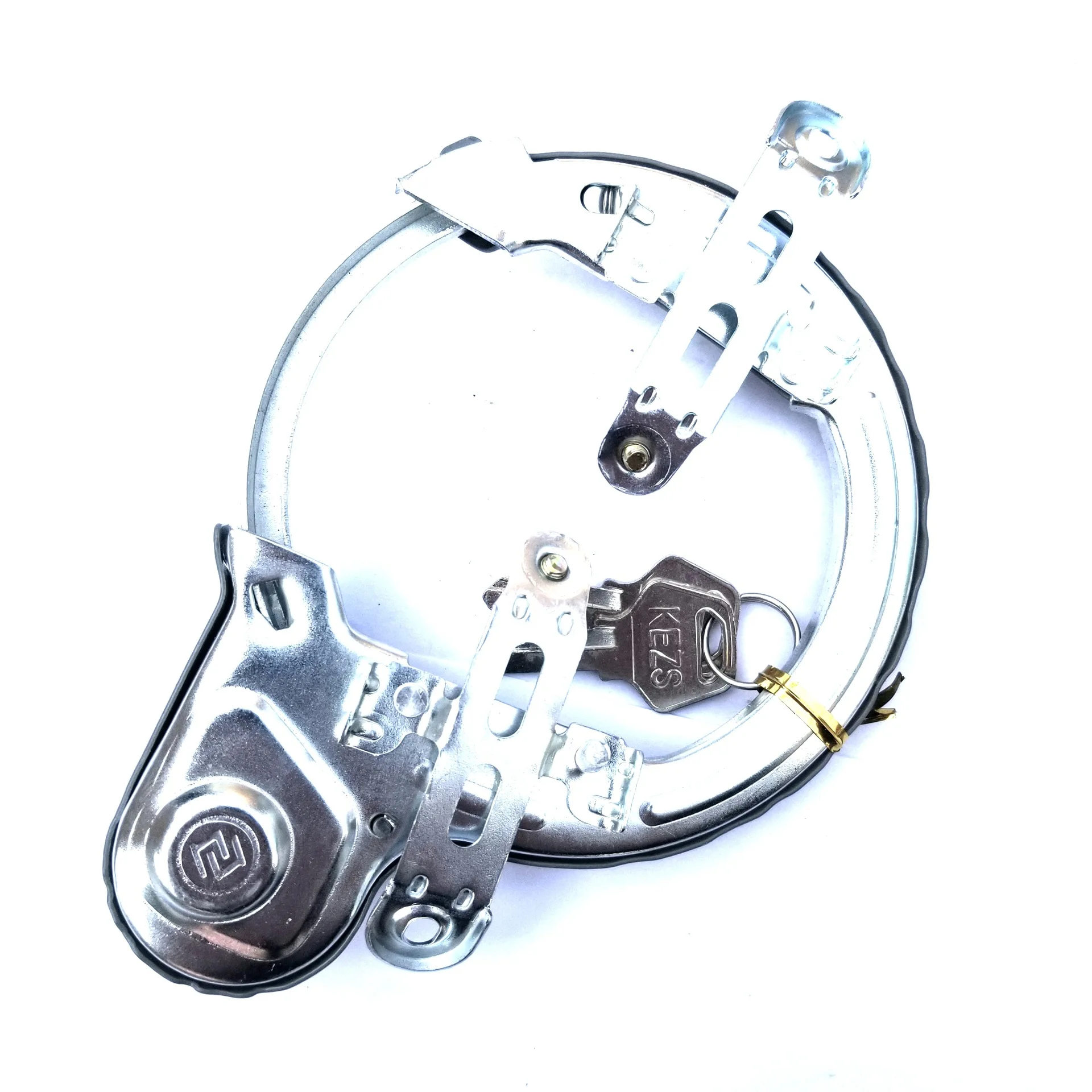 1pcs Metal Horseshoe Lock With Key Bike  Cycling Thief Resistant Machine Locks Bicycle Accessories Burglar-proof Padlock