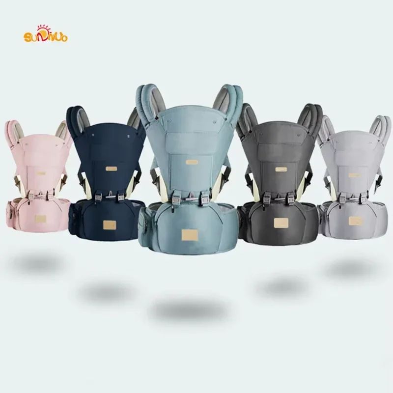 Easy to Put On 6 Comfortable Positions Ergonomic 360 Baby Soft Carrier,Baby Sling Wrap Baby Carrier Ergonomic