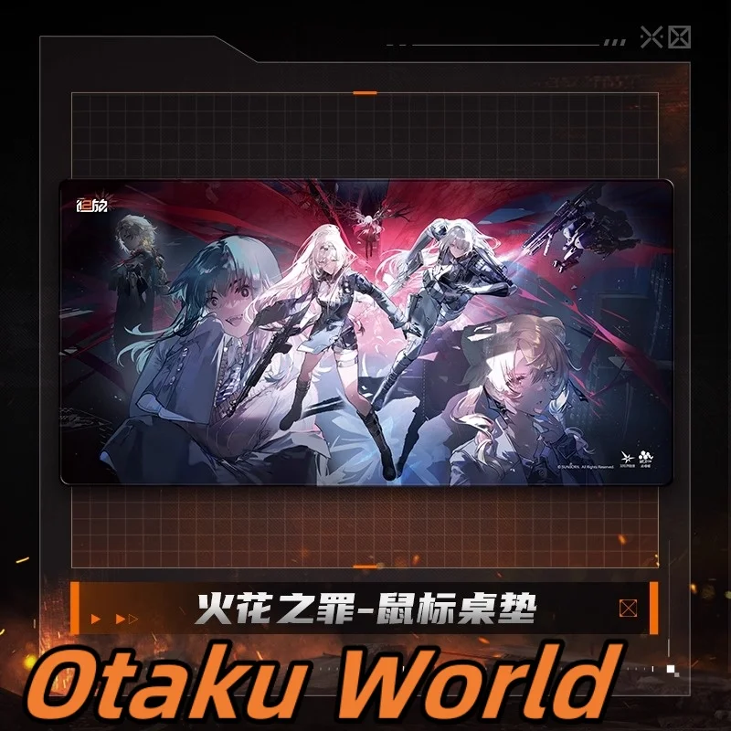 

In stock Girls Frontline 2:Exilium Mouse pad gaming peripherals computer pad Cosplay Anime Role Play Costume Halloween Gift