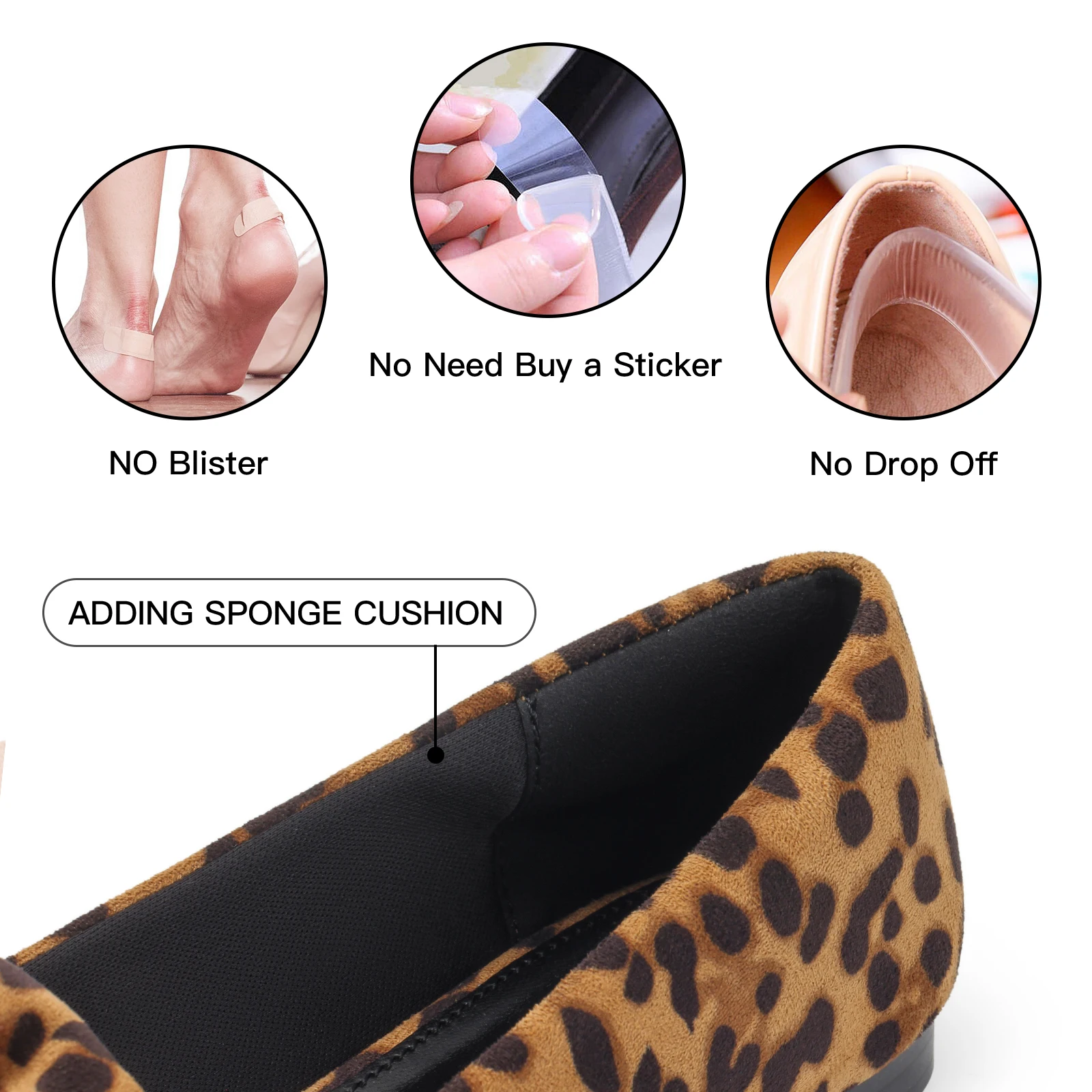 MUSSHOE Women\'s Shoes Leopard Print Flats Butterfly-knot Pointed Toe Flat Low Heels Loafers Flats Women Shoe Walking Zapatos