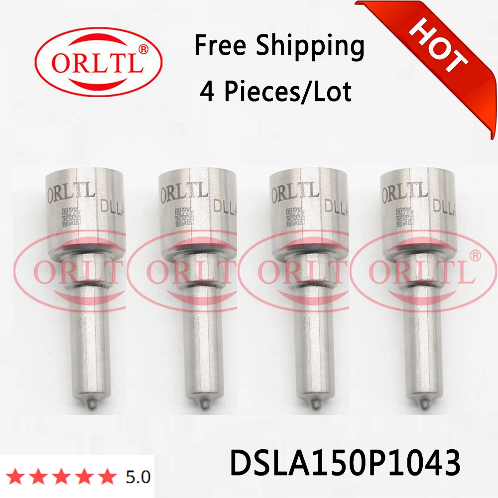 

4 Pieces For VW 0414720039 0414720028 0414720021 0414720013 Common Rail Injector Nozzle DSLA150P1043 0433175304 Sprayer