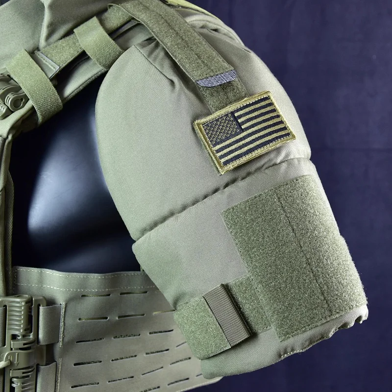 Protector de hombro táctico desmontable MOLLE para exterior - imagen 4
