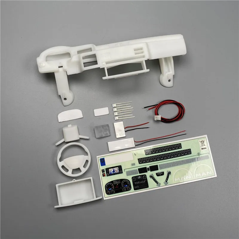 1/14 Truck LESU MAN TGS Cab Engineering Shell Interior