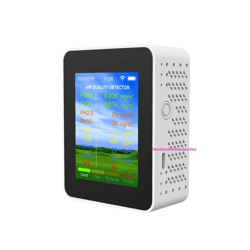 

TVOC PM2.5 PM10 Carbon Dioxide AQI Detector 14IN1 Special Interface