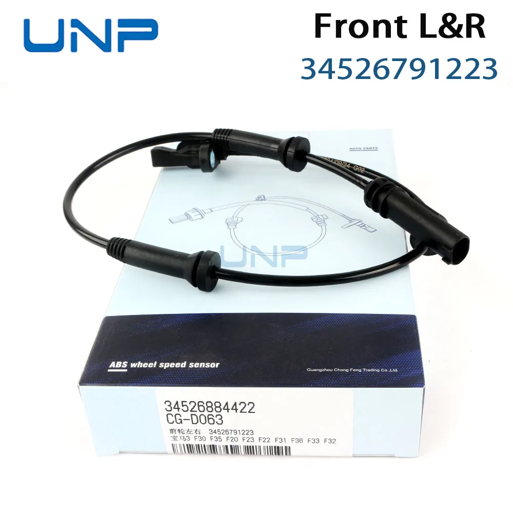 34526791225 34526791223   Voor Achter L/R ABS Wielsnelheidssensor voor BMW 1 2 3 4 F20 F21 F22 F23 F30 F32 F33 F34 F36 F80 F82 F83