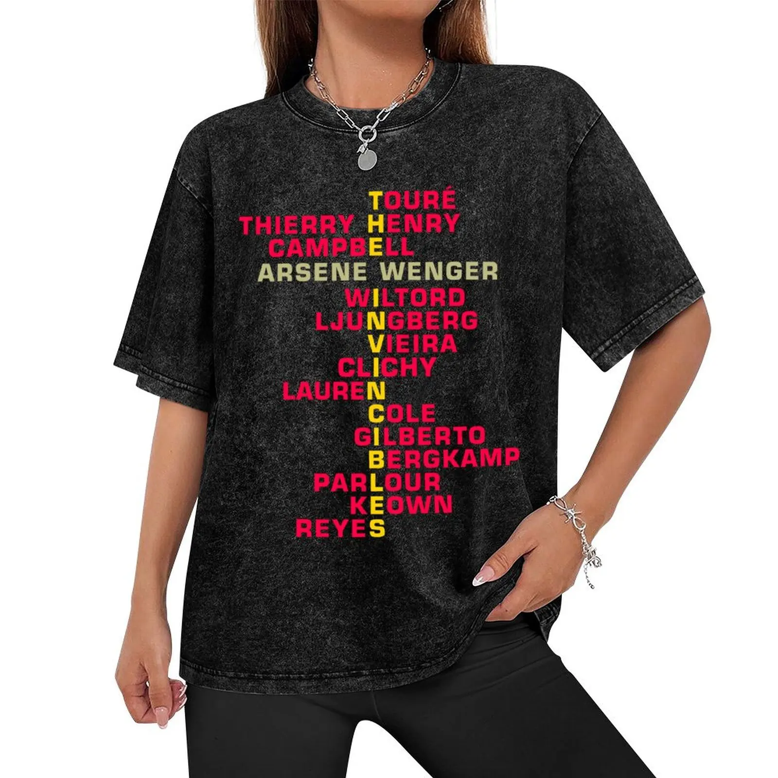 The Invincibles Arsenal 2004 Team - Arsenal Retro T-Shirt korean fashion anime figures mens clothes