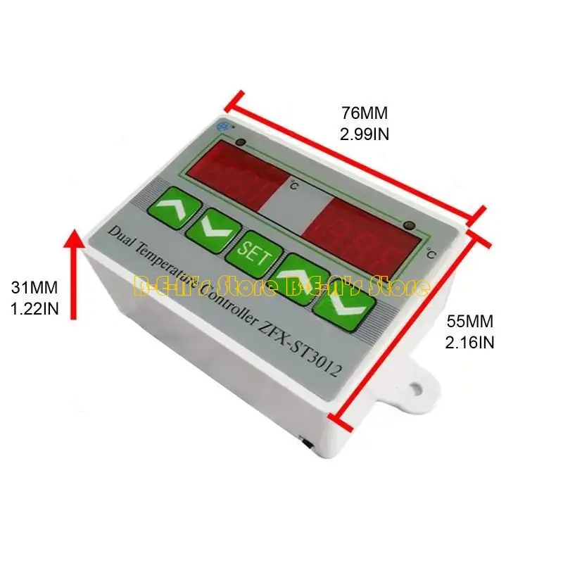 Y1Ad Thermostat chauffage refroidissement température haute précision