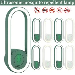 Ultrasonic Indoor Mosquito Repelente Lâmpada, Lâmpada eletrônica Noite, Household, 10 Pcs, 5 Pcs, 1Pc