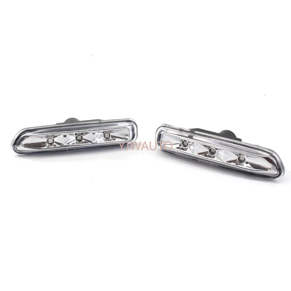 LED Side Marker Car Lights For BMW 3 Series E46 4 Door 1999 2000 2001 Auto Reflector Turn Signal Lights