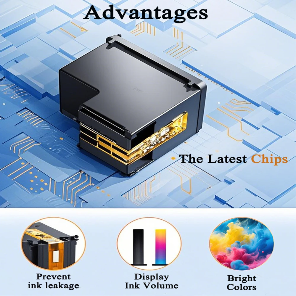 303 303XL ل HP303 XL خرطوشة الحبر لاستبدال HP Envy 6220 6222 6230 6234 6252 6255 6258 7120 7130 7132 7134 7155 7158 #3