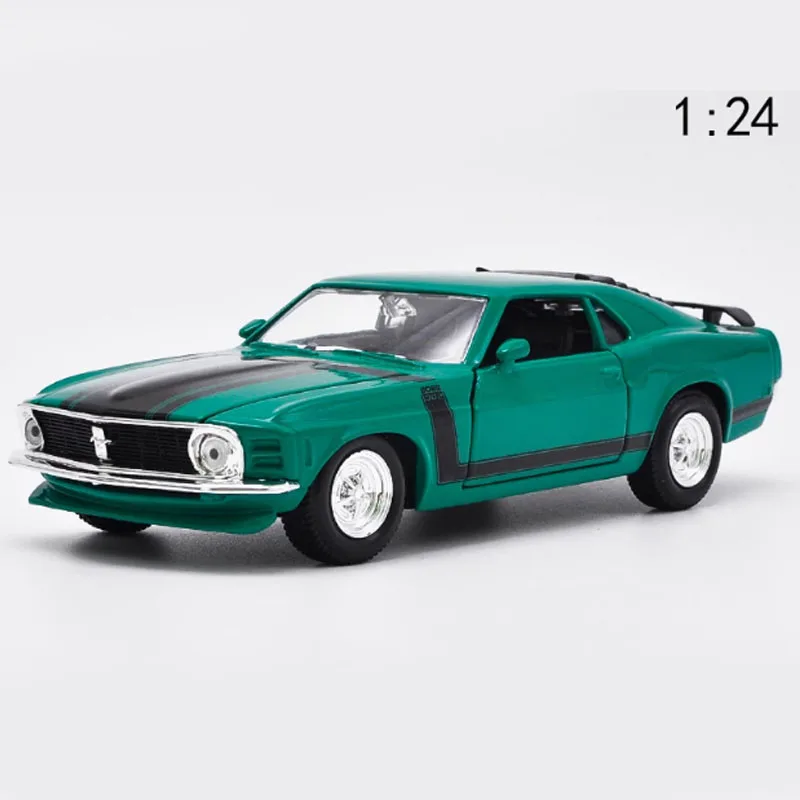 

MAISTO 1:24 Scale 1970 Mustang Boss 302 Simulation Alloy Toy Car Model Classic Collectible Ornament Gift Souvenir