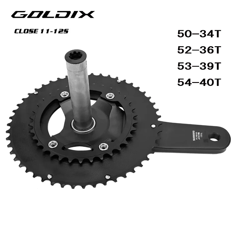 

GOLDIX 110BCD 2X цепное колесо AERO с двойным звеном, 11/12 скоростей, 4 болта, цепное кольцо для DURA-ACE R9200 ULTRA R8100 105 R7100