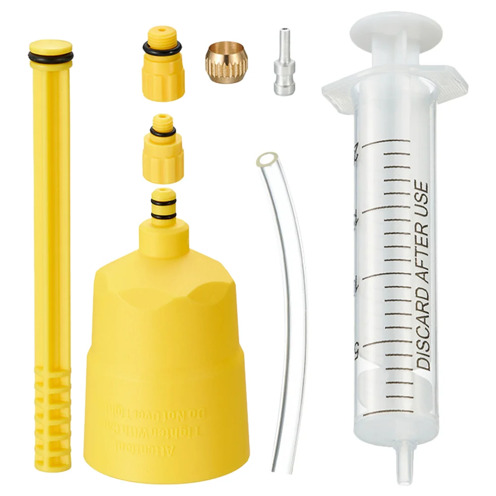 Bike Hydraulic Disc Brake Bleed Tool Road Bike Brake Bleeding Kit Bike Mineral Oil Fluid Bleeder Kit (Random Style)