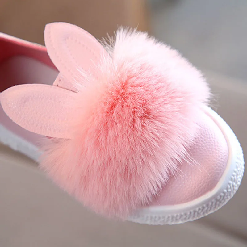 Children Shoes New Autumn Cute Rabbit Ear Baby Toddler Shoes Girls Princess Sport Casual Shoes Kids Sneakers for Girls EU 21-30