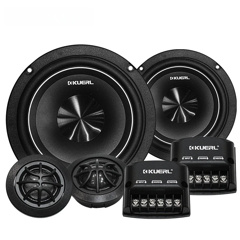 Car audio system modification front door speaker two-way 6.5-inch car audio set speaker
