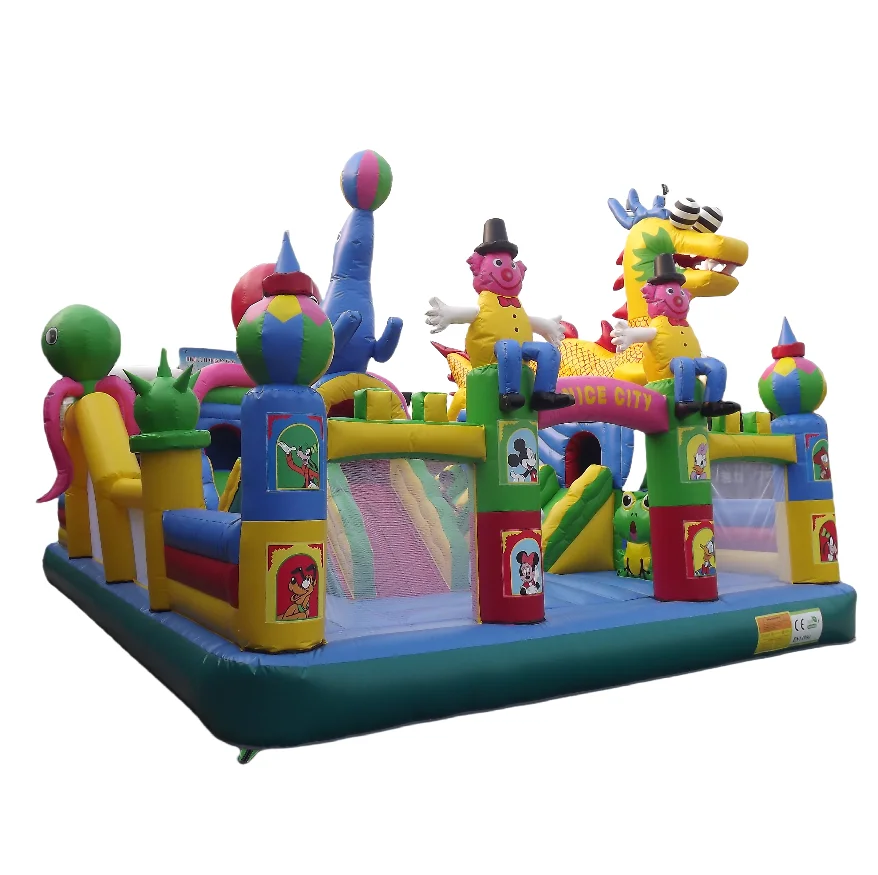 Wholesale Custom Cheap Price Inflatable Bounce House With Slide For Kids And Adults