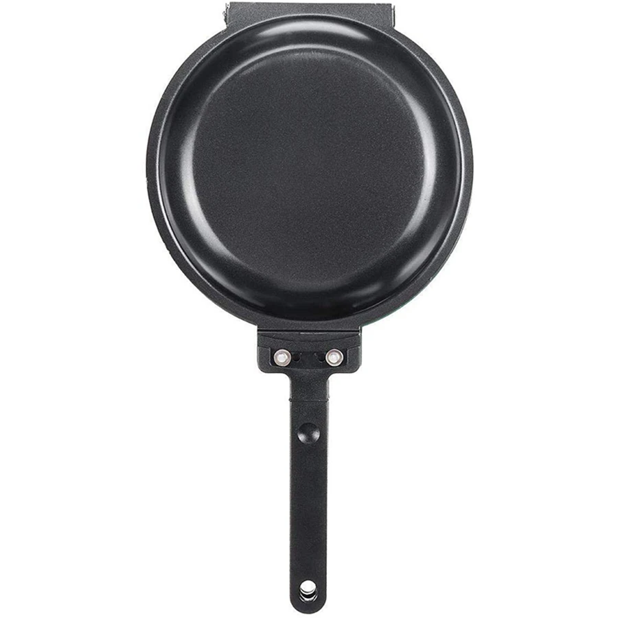 Picture 4: DIY Non-Stick Pan Double-Sided Frying Pan Frying Pan Breakfast Pan Gas and Induction Cooker Universal