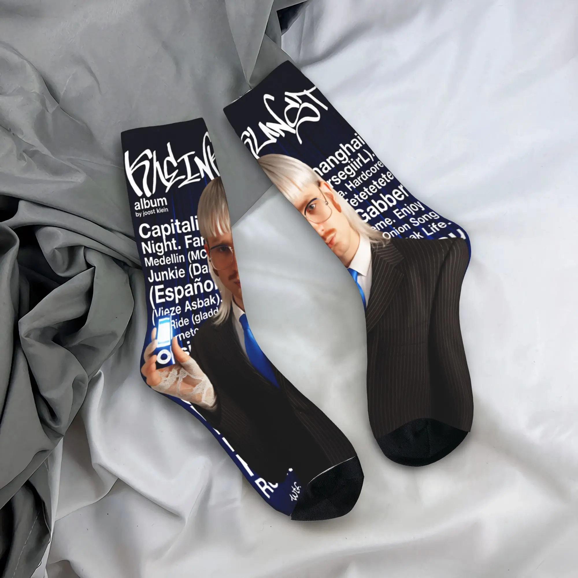 

Kleinkunst Album 2026 Stockings Elegant Socks Men Soft Breathable Socks Winter Climbing Custom Non Slip Socks Gift