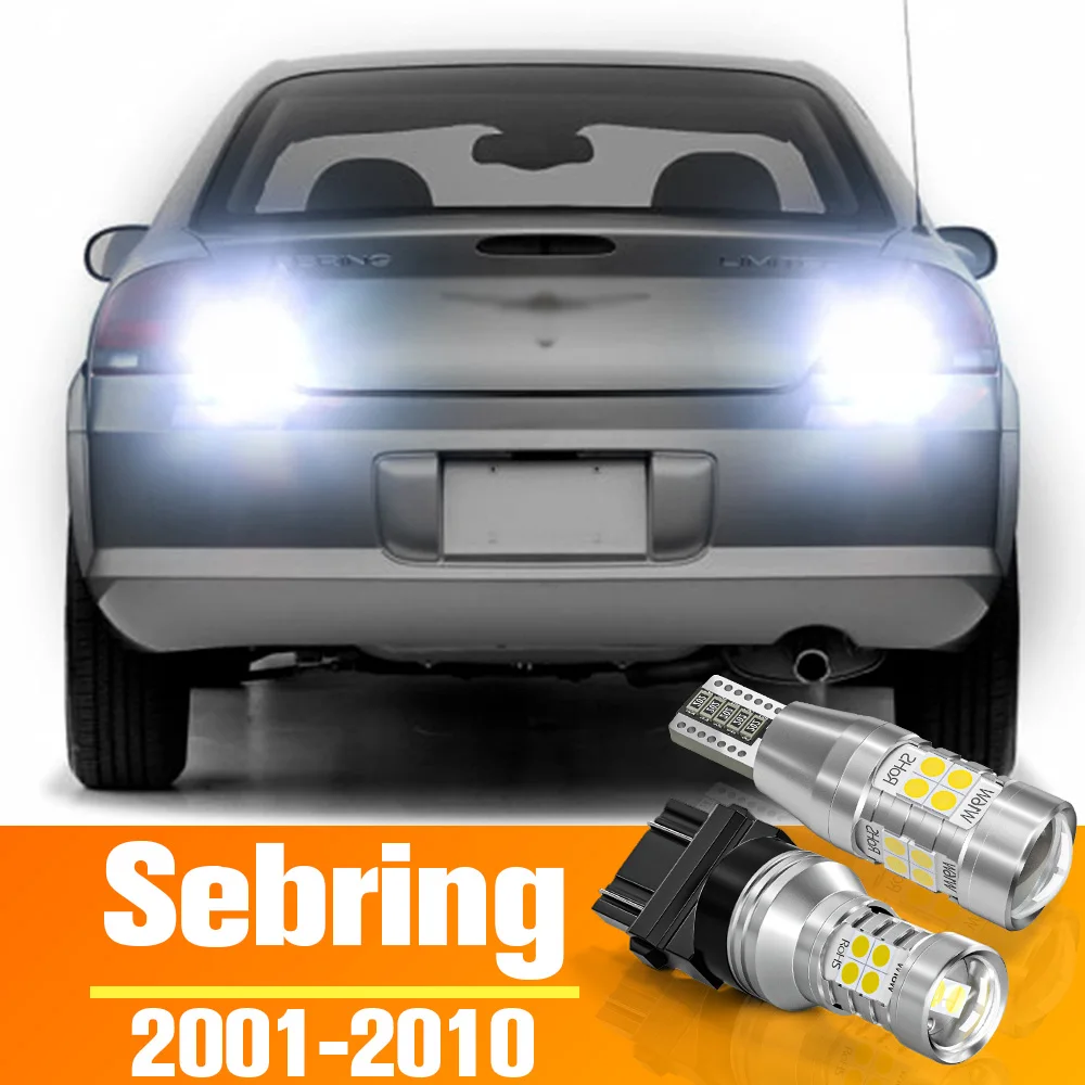 

2pcs LED Reverse Light Backup Bulb Accessories For Chrysler Sebring 2001-2010 2002 2003 2004 2005 2006 2007 2008 2009