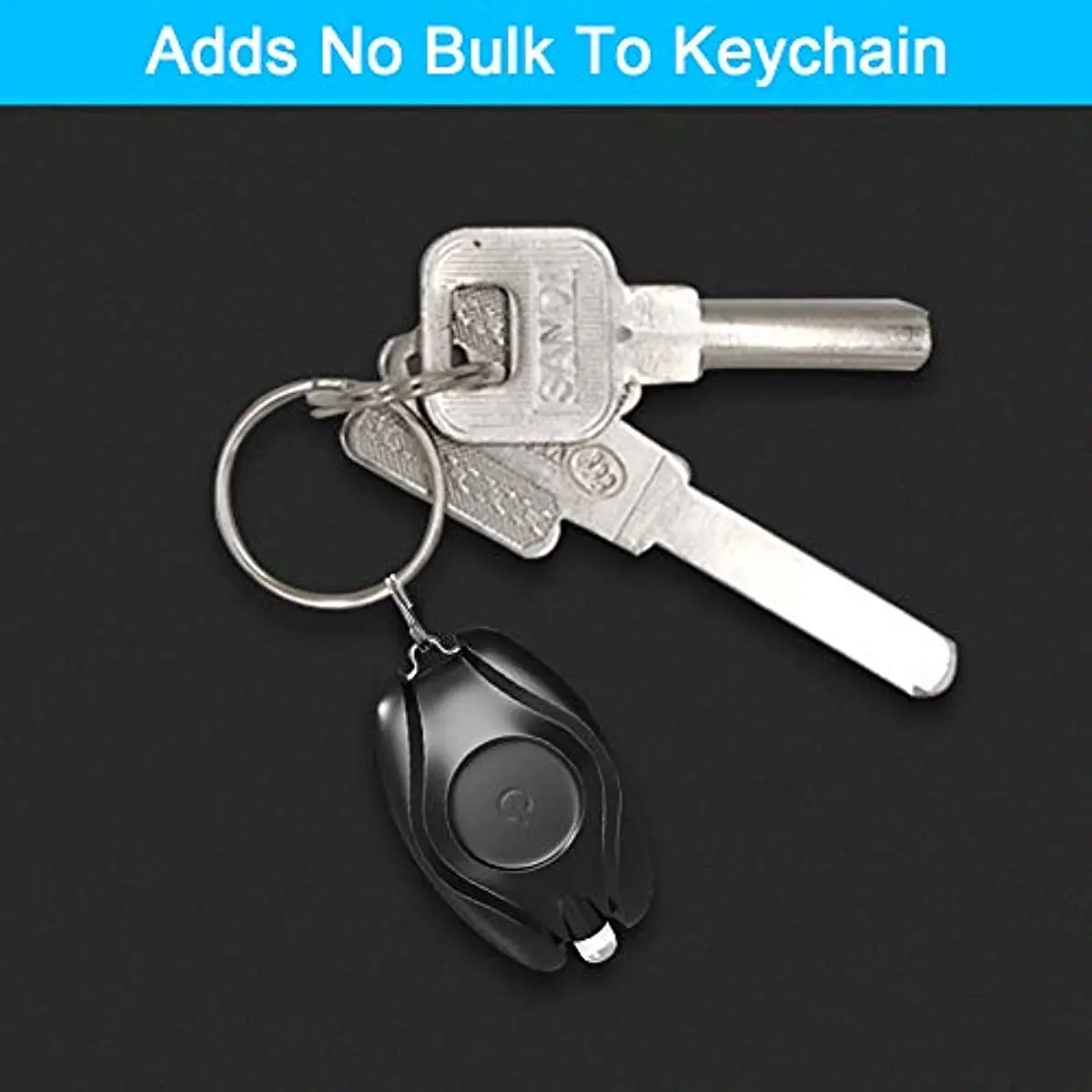 LED Keychain Lights Portable Mini Flashlight Pocket Keychain Flashlights Super Bright Mini Lights Waterproof Emergency Torch