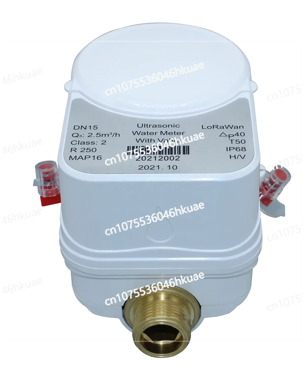 RTS Ultrasonic Smart Water Meter Valve Control Type Communicate Via Tuya App ZigBee Way Prepaid Water Flow Meter