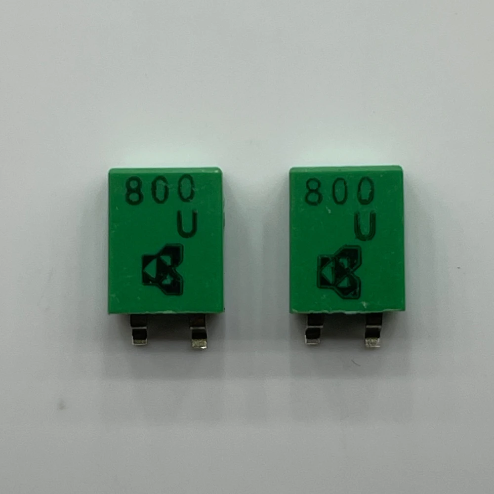 100PCS/ original ceramic crystal oscillator KBR-800J KBR800J 800KHZ 800K green patch two feet spot