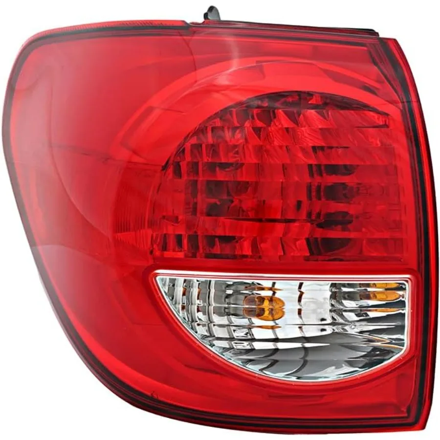 

Совместим с лампой заднего фонаря Toyota Sequoia для моделей 200877, левый задний фонарь со стороны водителя, улучшенная видимость и долговечность.