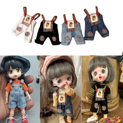 HOUZIWA-ropa para muñecas, monos OB11, vaqueros, GSC 1/12 Bjd