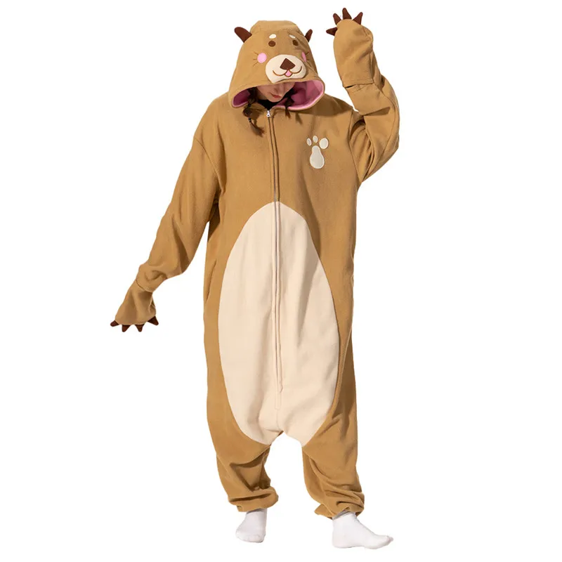 

Kigurumi Onesie Animal Pajamas For Adult Women Men Cute Water Sloth Pyjamas Homewear Halloween Cosplay Party Costume