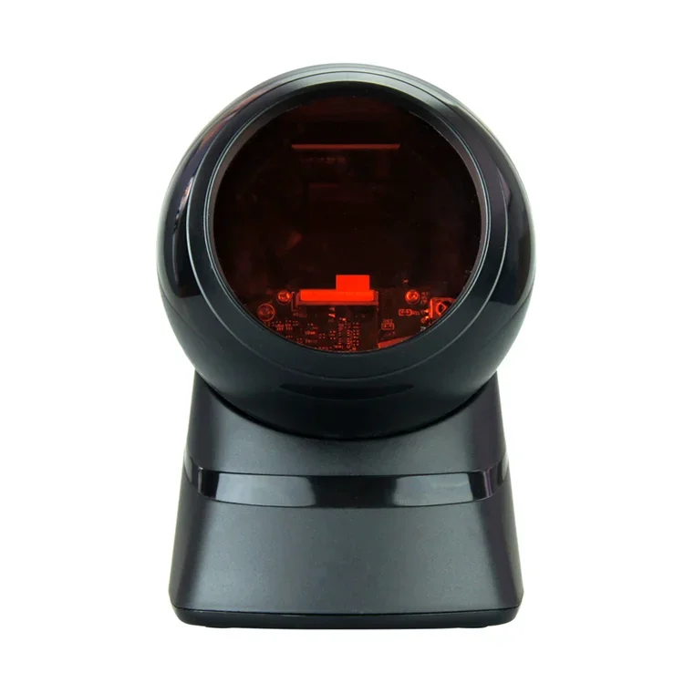 

Omnidirectional 1D Desktop Laser Barcode Scanner Omni directional Barcode Reader for Supermarket Scanning Platform