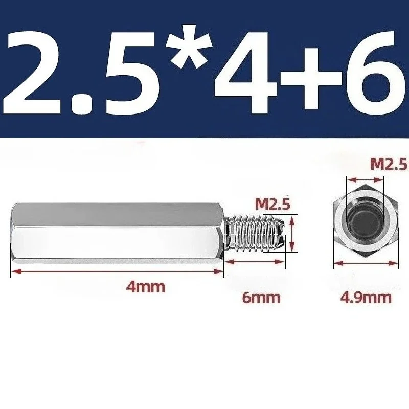 10Pcs M2.5 M3 M4 He…