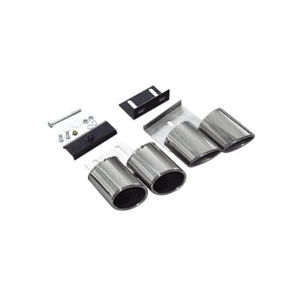 

Suitable for The tailpipe of the Audi A3-Class S3 is silver