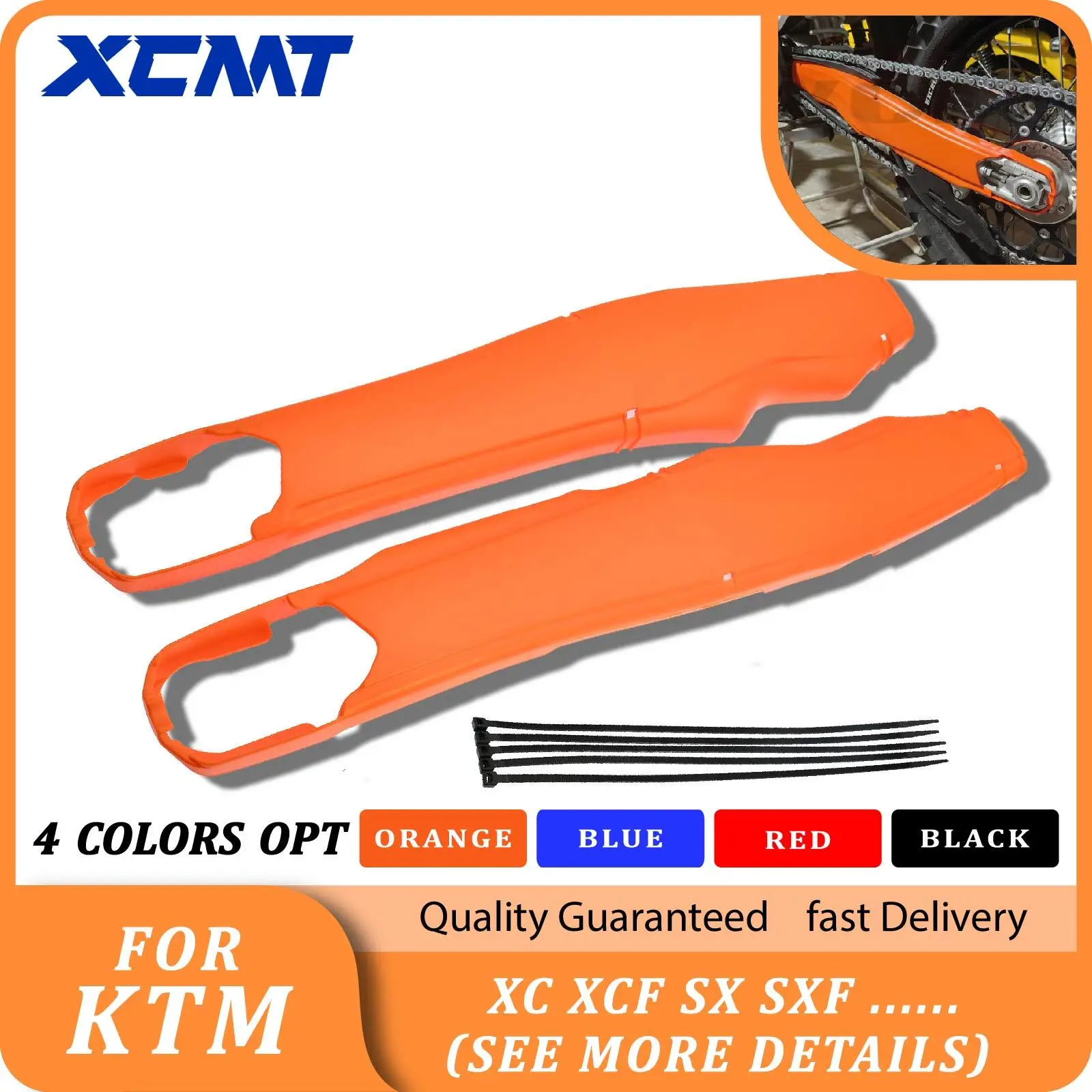 

NEW 2024 Motorcycle Swingarm Swing Arm Protector Cover For KTM XC XCF SX SXF For HUSQVARNA FE GASGAS MC EC 125 250 300 350 450