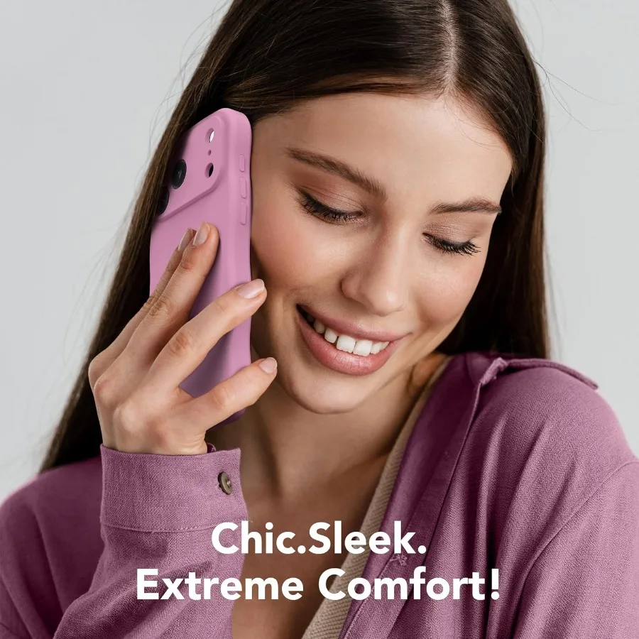 حافظة هاتف واقية مغناطيسية مع درع كاميرا كامل وتصميم مقاوم للصدمات لهاتف iPhone 17 Pro 6.3 متوافق مع MagSafe Cute