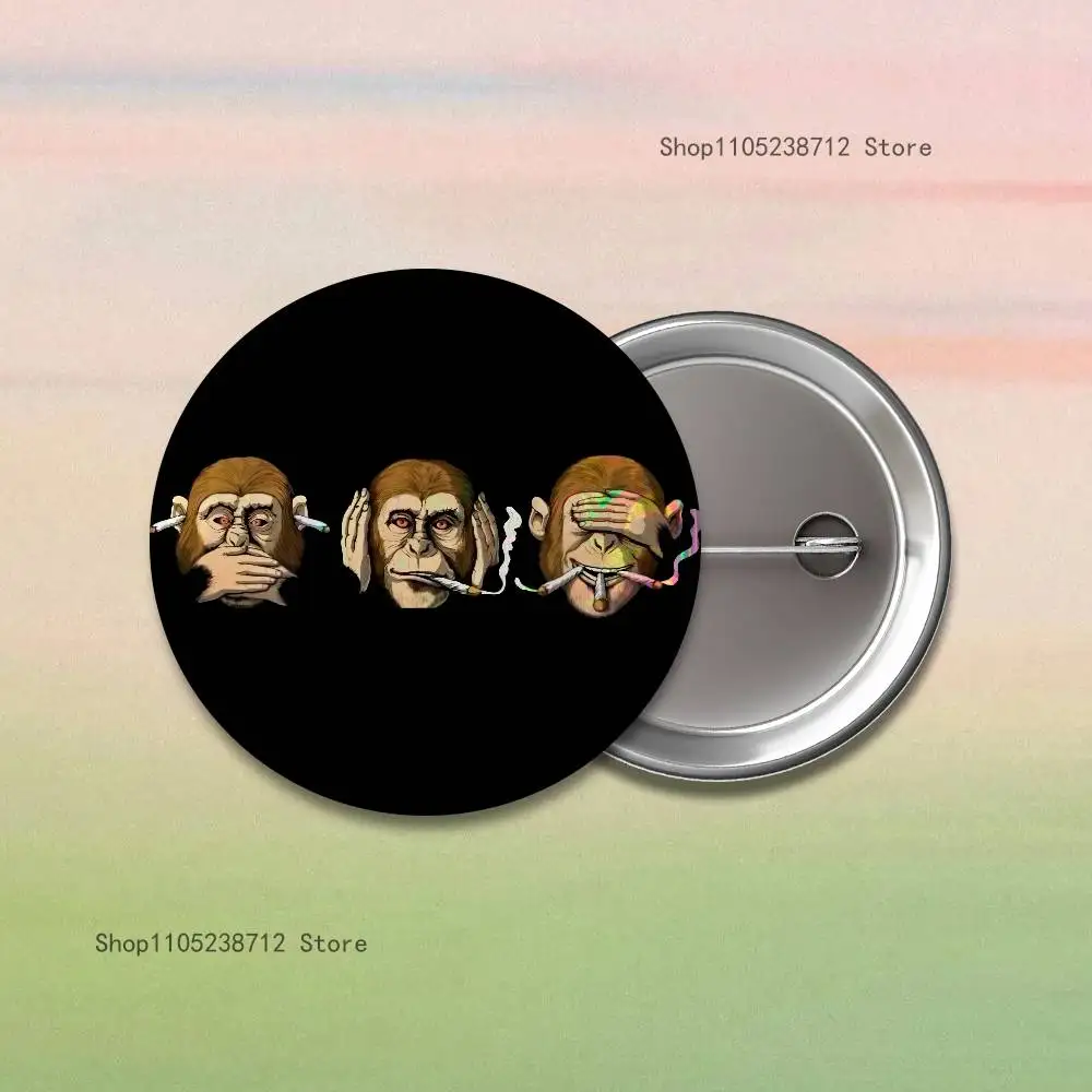 Omerta Maes 47 شارات دائرية عاكسة بالليزر وحقيبة دبابيس وديكورات الملابس والمقتنيات والهدايا للأصدقاء