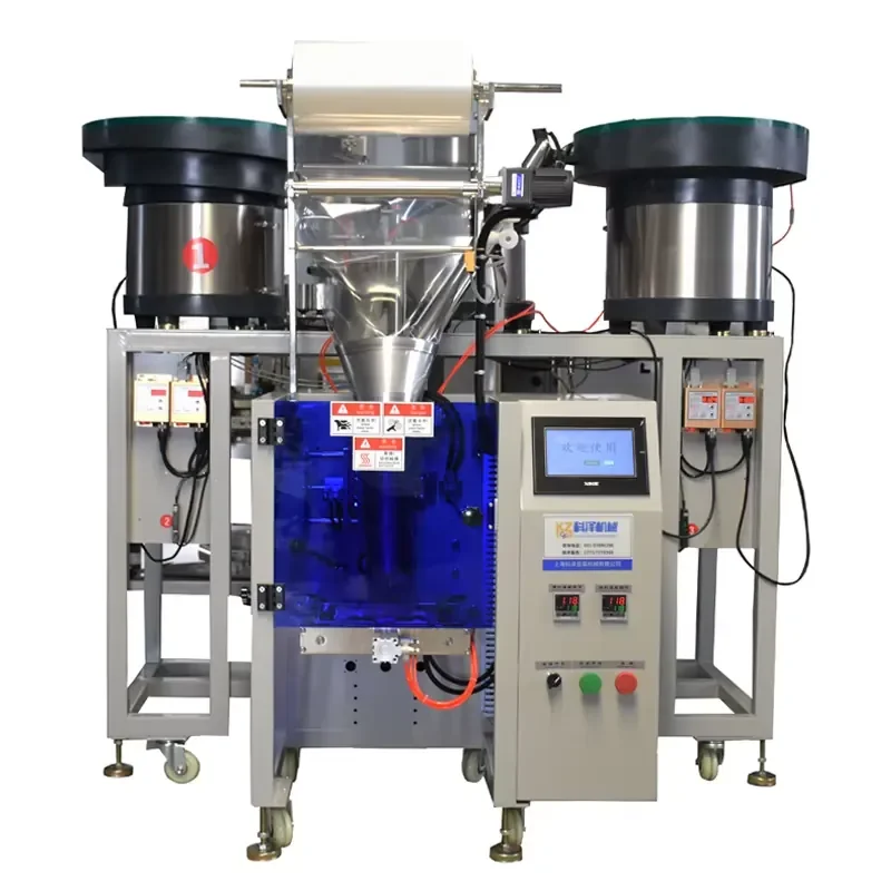 【2026】 Hardware Screw Packaging Machine Vibrating Counting Washer for Food Metal Semi-automatic Electric