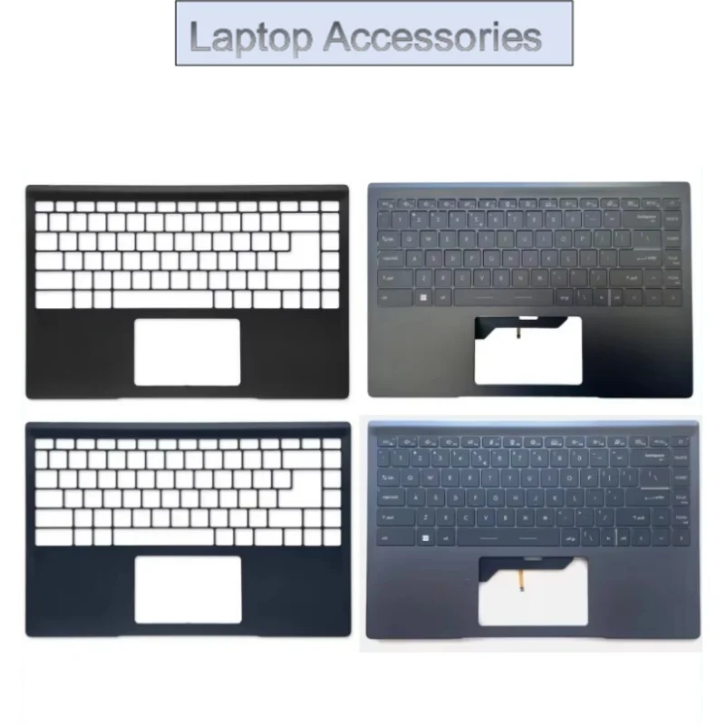 

HJ New For Modern 14 MS-14D1 MS-14D2 M14 Laptop Upper Case Palmrest Cover US Backlit Keyboard