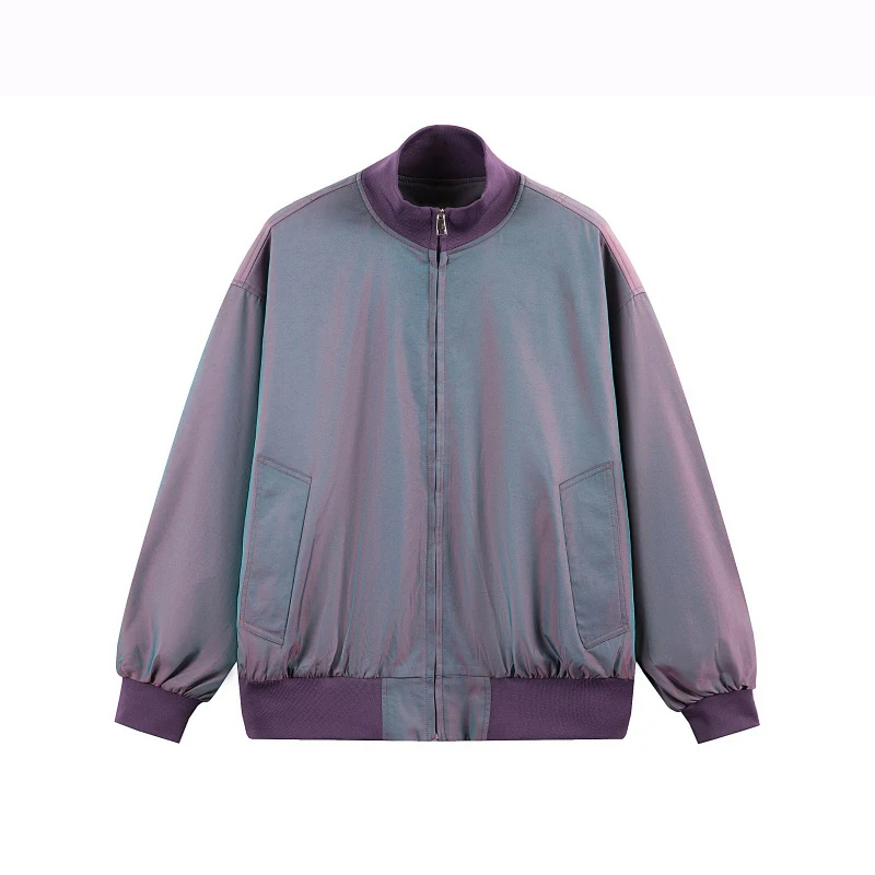 Japan Style Hip Hop Mens Windbreaker Jacket Coat Loose Streetwear Mens Oversized Jacket Sportswear Bomber Jackets Harajuku Coat