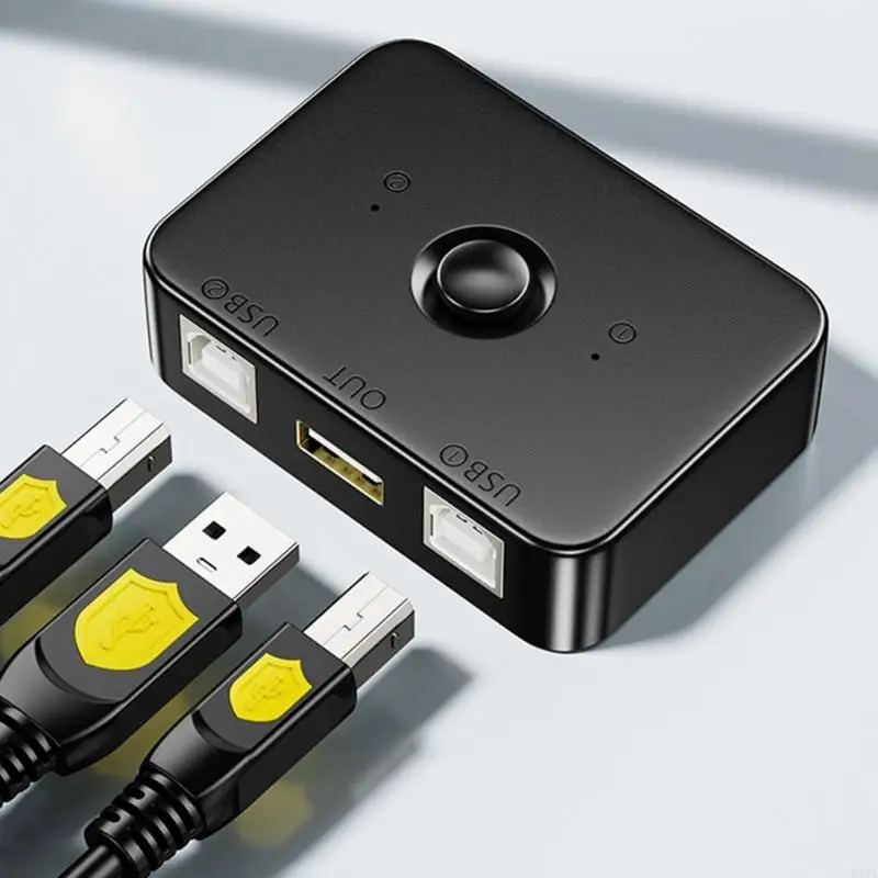 G8TA 2 USB Imprimante Share Plevile Computer Composant Composant Imprimante Sélecteur