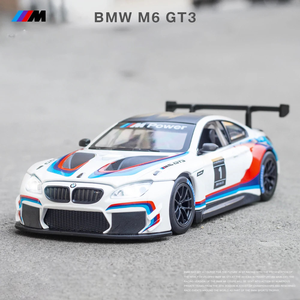 m6 model: Een uitgebreide beoordeling en handleiding voor de 1:24 BMW M6 GT3 Alloysportwagen