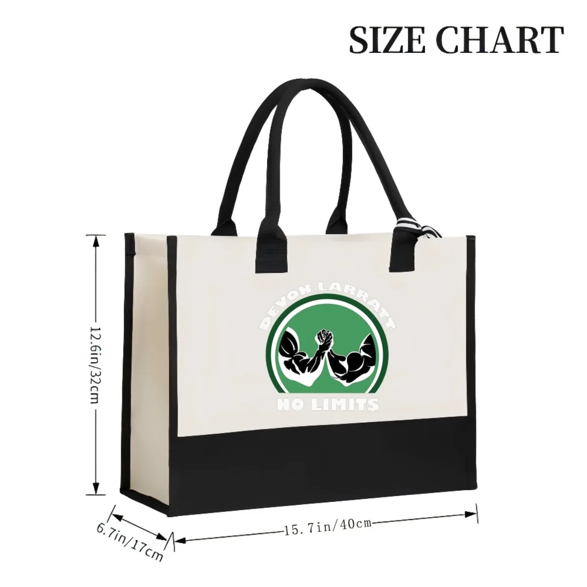 ديفون لارات لا حدود 2026 وصول جديد موضة عملية واسعة قابلة لإعادة الاستخدام حمل حقيبة نمط طباعة 2 لهجة الثقيلة كبيرة شو