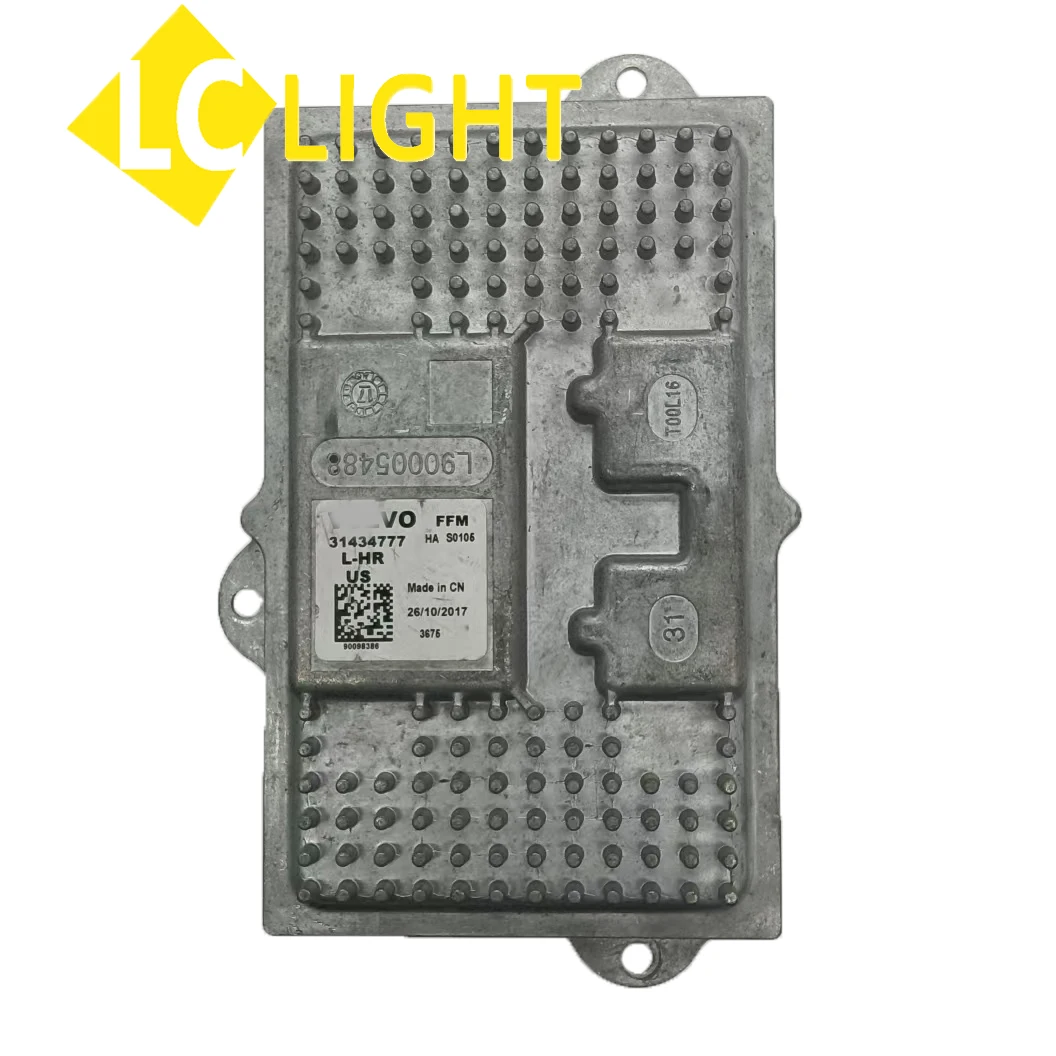 Original Used OEM 31434777 LED Headlamp Controller Module Unit Fit For Volvo XC60 S60 V60 XC90 L90005488 DRL Daytime Light Unit