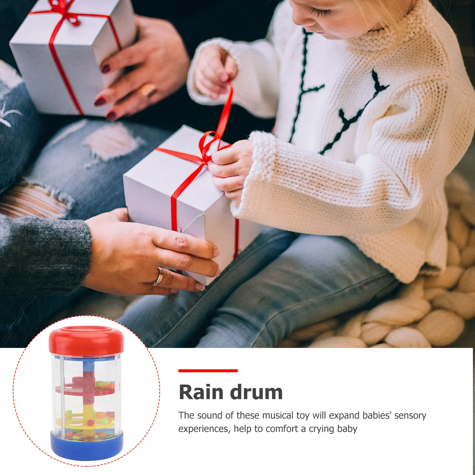 1 set muziekleermiddelen rammelaar buis driehoek bel vroeg educatief voor baby zintuiglijke ontwikkeling muzikaal speelgoed baby