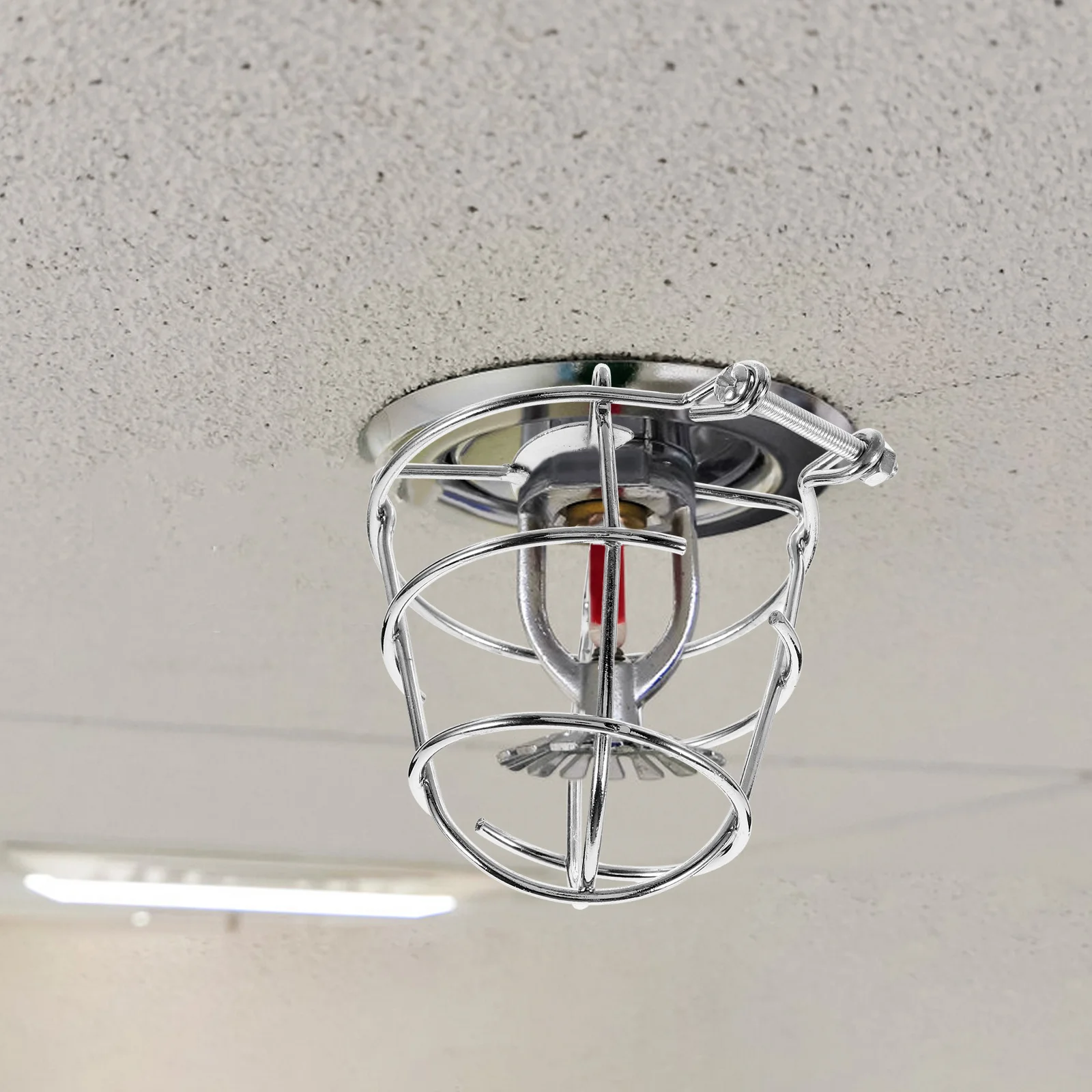 2 قطعة غطاء رشاشات الحريق قفص معدني حامي الرش لحماية الرشاشات السلامة