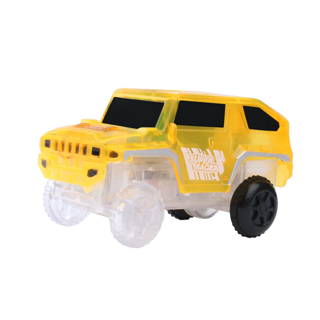 Electronics Special Car for  Track Toys With Flashing Lights Educational