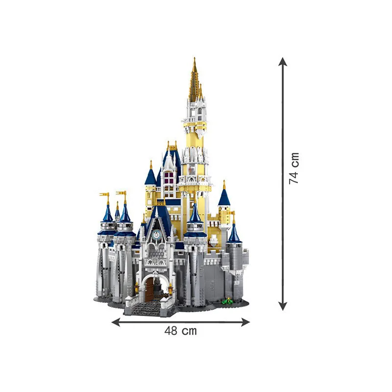 

Compatible 43222 Princess Castle Modular Building Blocks Bricks 83008 Education Adults Christmas Birthday Gifts Toy 71040 16008