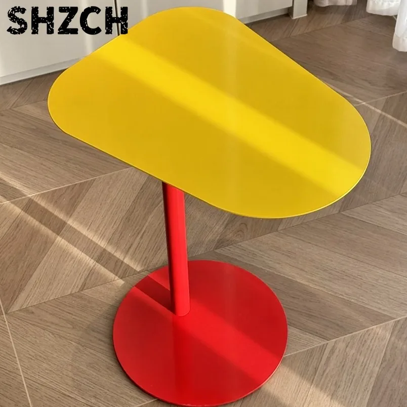 Creative Designer End Table Dopamine Living Room Coffee Tables for Small Space Home Furniture Mini Nordic Modern Bedside Table